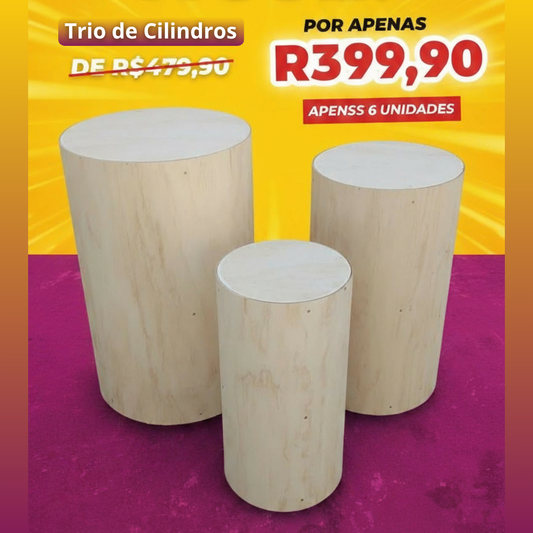 Trio de Cilindros